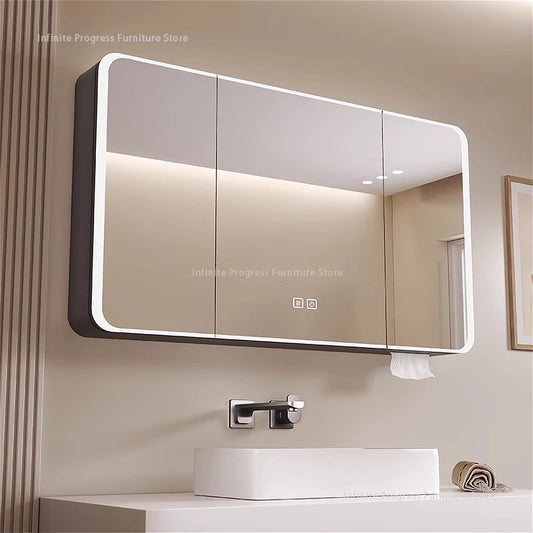 EJVS™ Arc Smart Bathroom Mirror Cabinet