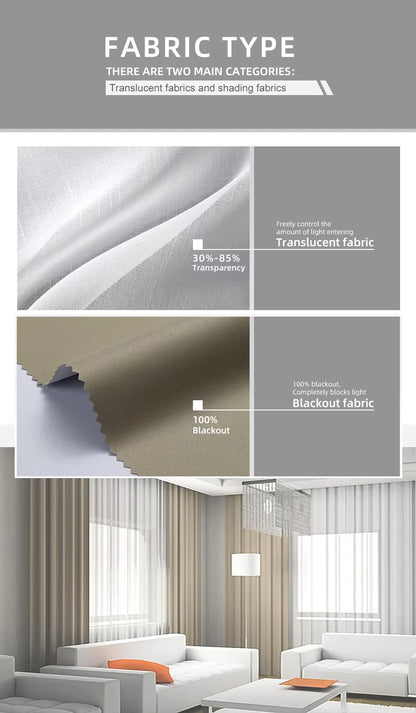 EJVS™ Hotel Motorized Smart Curtains Remotes