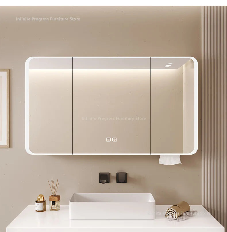 EJVS™ Arc Smart Bathroom Mirror Cabinet