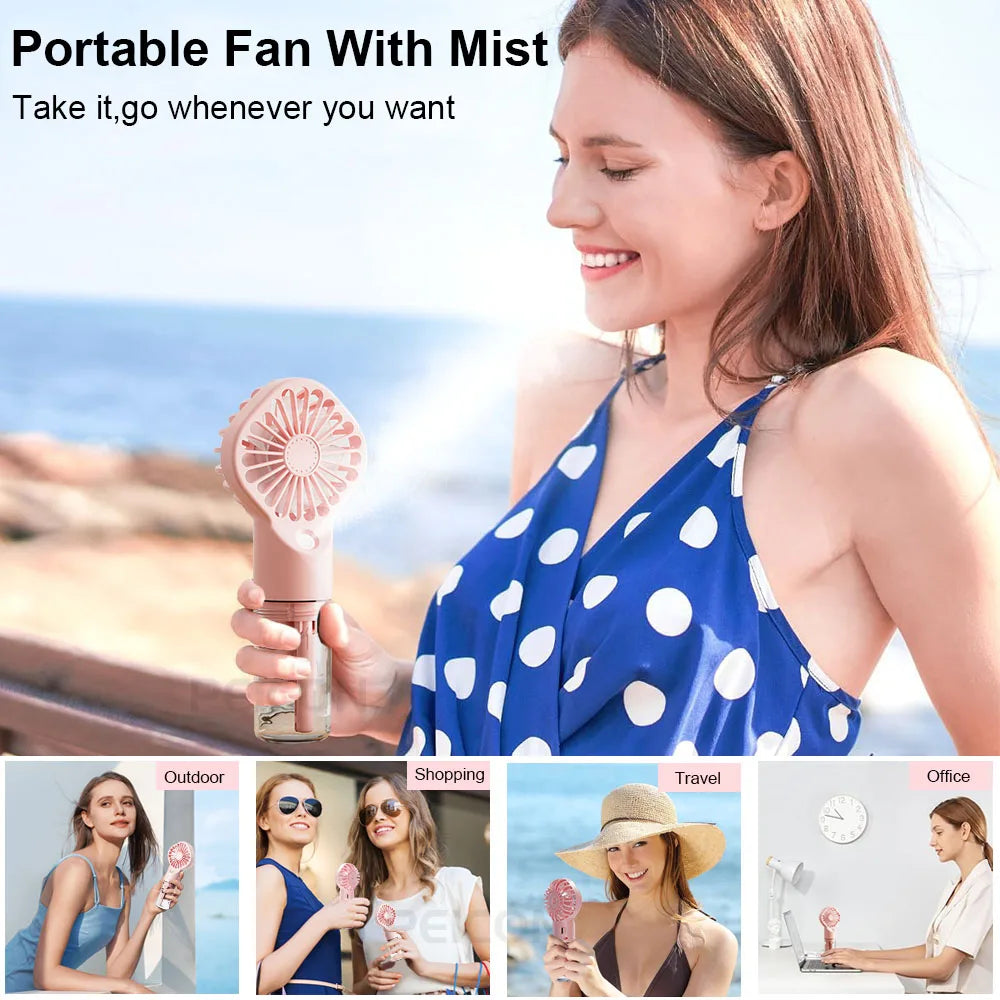 EJVS™ Rechargeable Mini Humidifier Fan
