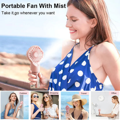 EJVS™ Rechargeable Mini Humidifier Fan