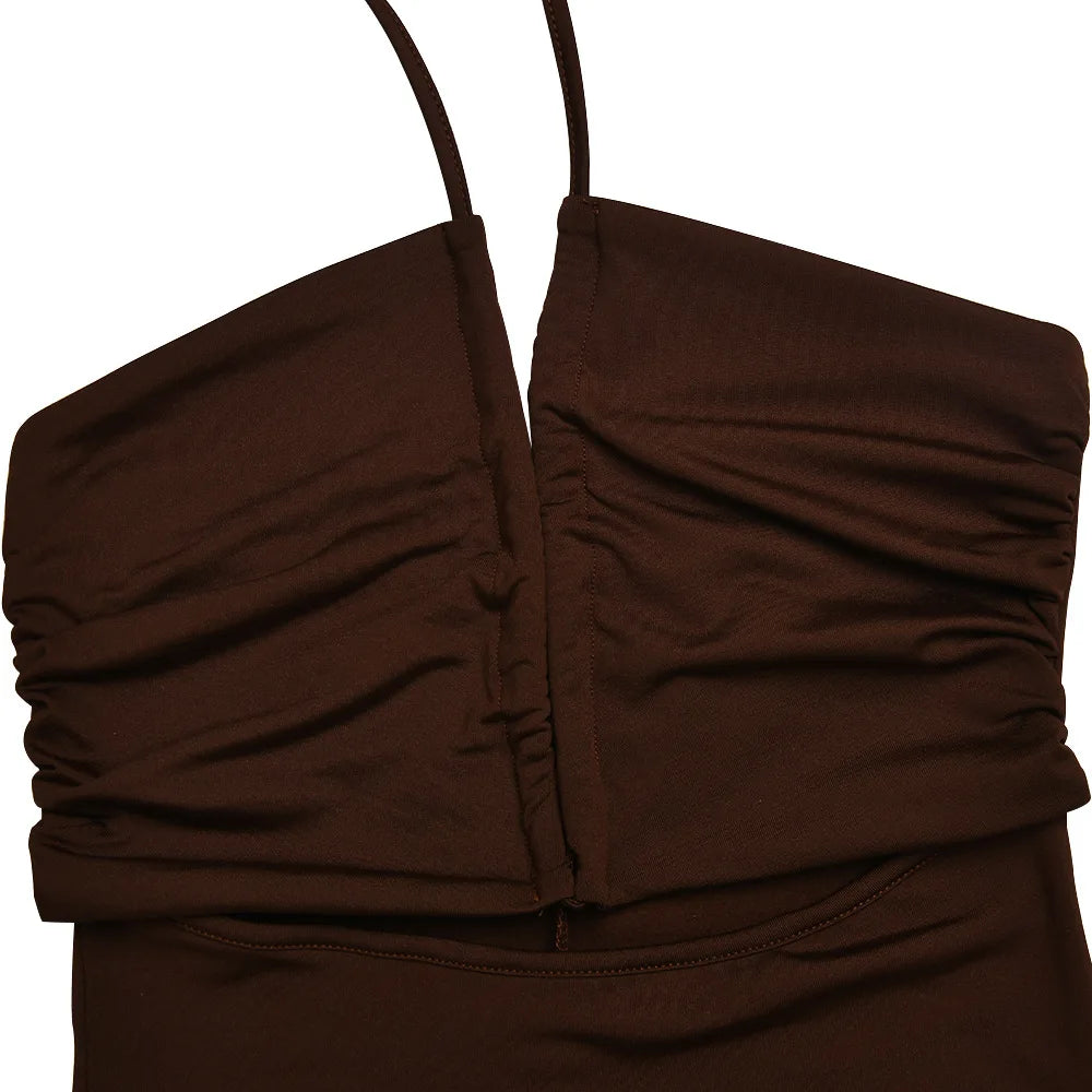 EJVS™  Backless Dresses Slim Dress Bodycon Vestidos Elegantes