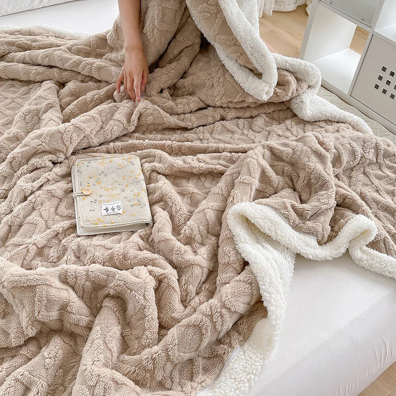 EJVS™ Super Soft Cozy Throw Blanket