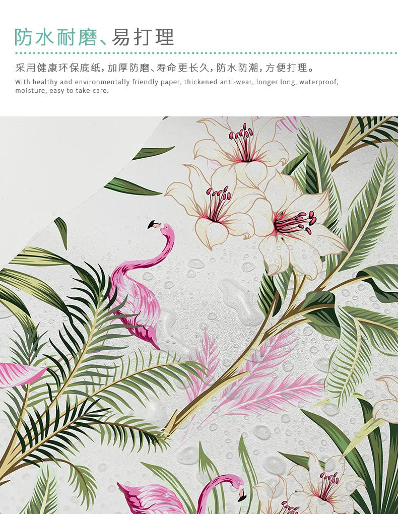 EJVS™ Peel & Stick Botanical Wall Mural