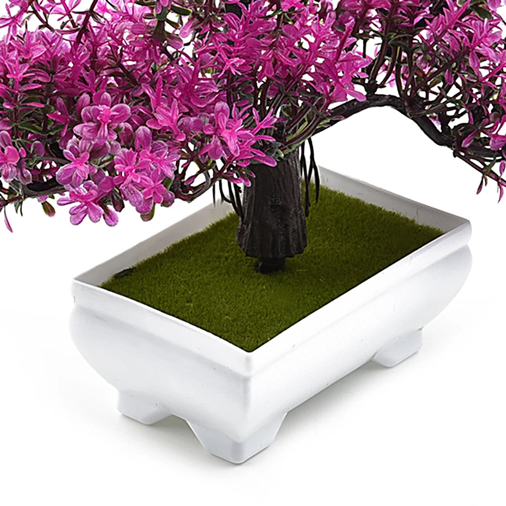 EJVS™ Artificial Bonsai Plant – Small Potted Tree
