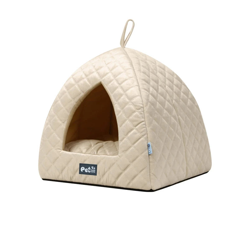 EJVS™  Dog Bed House Bed Autumn/Winter Warm Cat Pet Kennel Mats Pet Tents For Small Dogs Cats Puppies