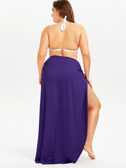 EJVS™  Warp Paleo Backless Crossover Swimsuit