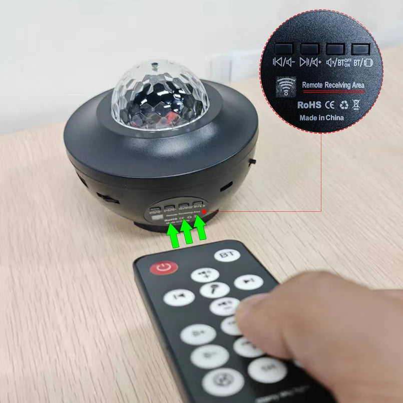 EJVS™ Galaxy Starry Projector Night Light