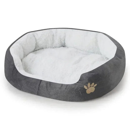 EJVS™  Dog Beds for Large Dogs Cashmere Warming Pet Dog Bed Sofa Lounger Cat Nest Baskets Plush Kennel Bed Comfortable Pet Supplies