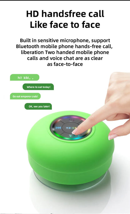 EJVS™  Mini Bluetooth Waterproof Wireless Shower - RGB Lights