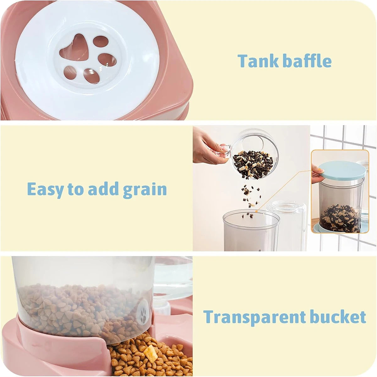 EJVS™  Automatic Cat Feeder Water Dispenser
