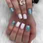 EJVS™  24Pcs Shimmery Manicure Tips