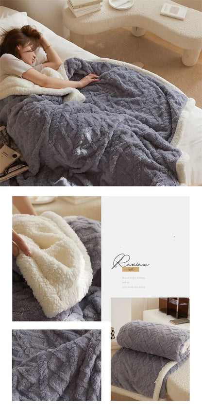 EJVS™ Super Soft Cozy Throw Blanket