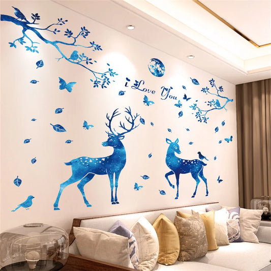 EJVS™ 3D Butterfly & Flower Wall Stickers