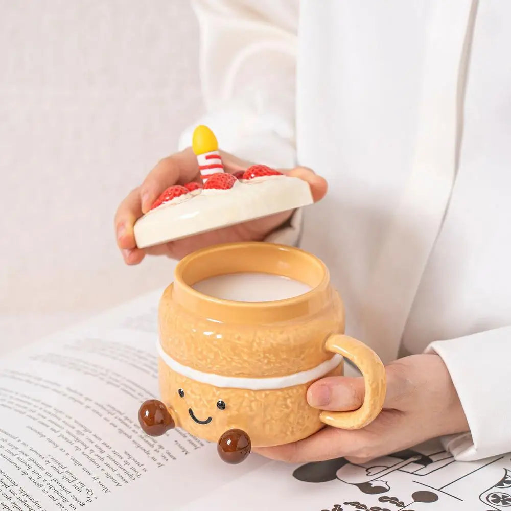 EJVS™ Strawberry Dessert Coffee Mug