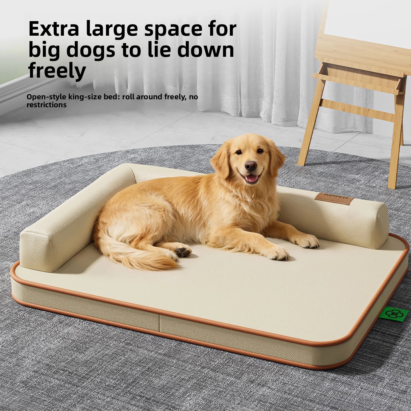 EJVS™  Dog mat suitable for all seasons, medium-sized and large waterproof and tear resistant dog bed, summer removable and washable