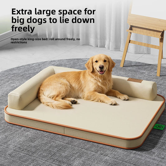 EJVS™  Dog mat suitable for all seasons, medium-sized and large waterproof and tear resistant dog bed, summer removable and washable
