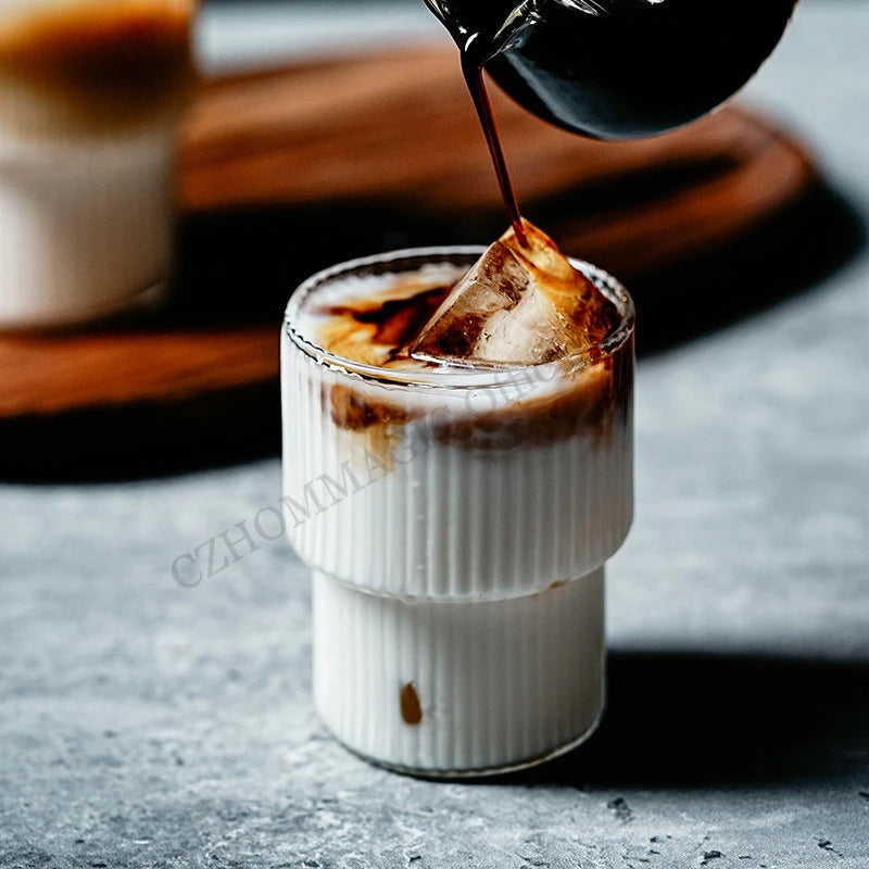 Glass Drinkware – Latte, Coffee, Tea, Juice & Whiskey Mug