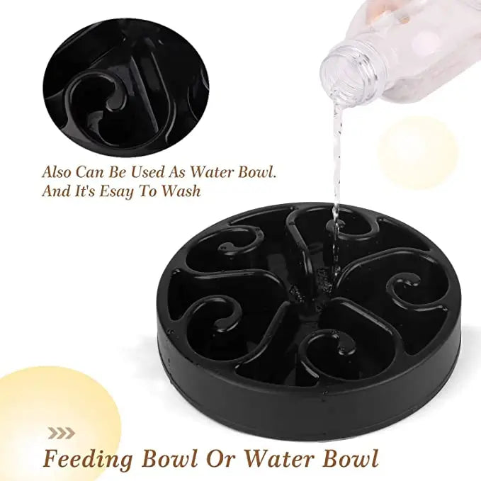 EJVS™  Pet Dog Slow Feeder Bowl - Anti-Gulping