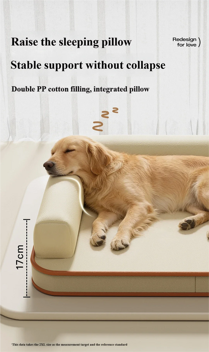 EJVS™  Dog mat suitable for all seasons, medium-sized and large waterproof and tear resistant dog bed, summer removable and washable