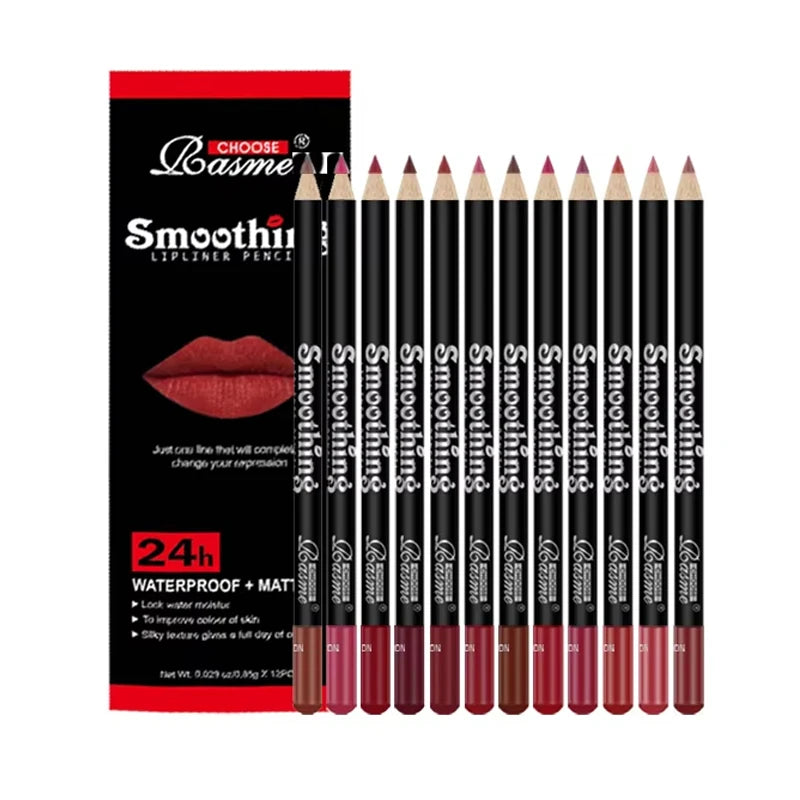 EJVS™  12 Colours Professional Lip Liner