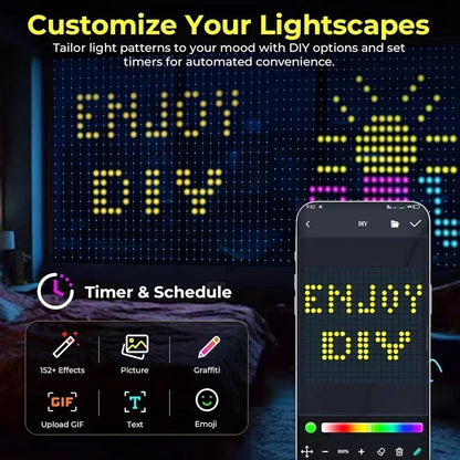 EJVS™  Smart Curtain Lights App Remote Control