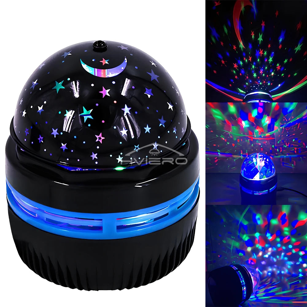EJVS™ Galaxy Night Light Projector