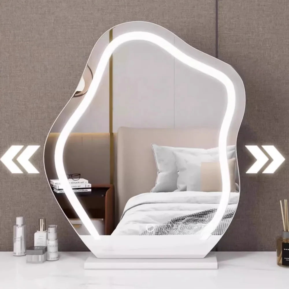 EJVS™  Decorative LED Asymmetrical Bedroom Mirror