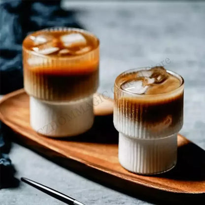 Glass Drinkware – Latte, Coffee, Tea, Juice & Whiskey Mug