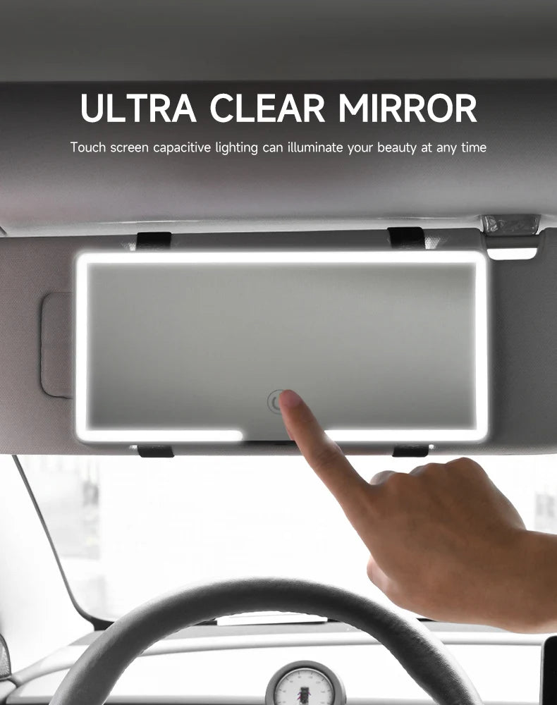 EJVS™ LED Car Makeup Mirror