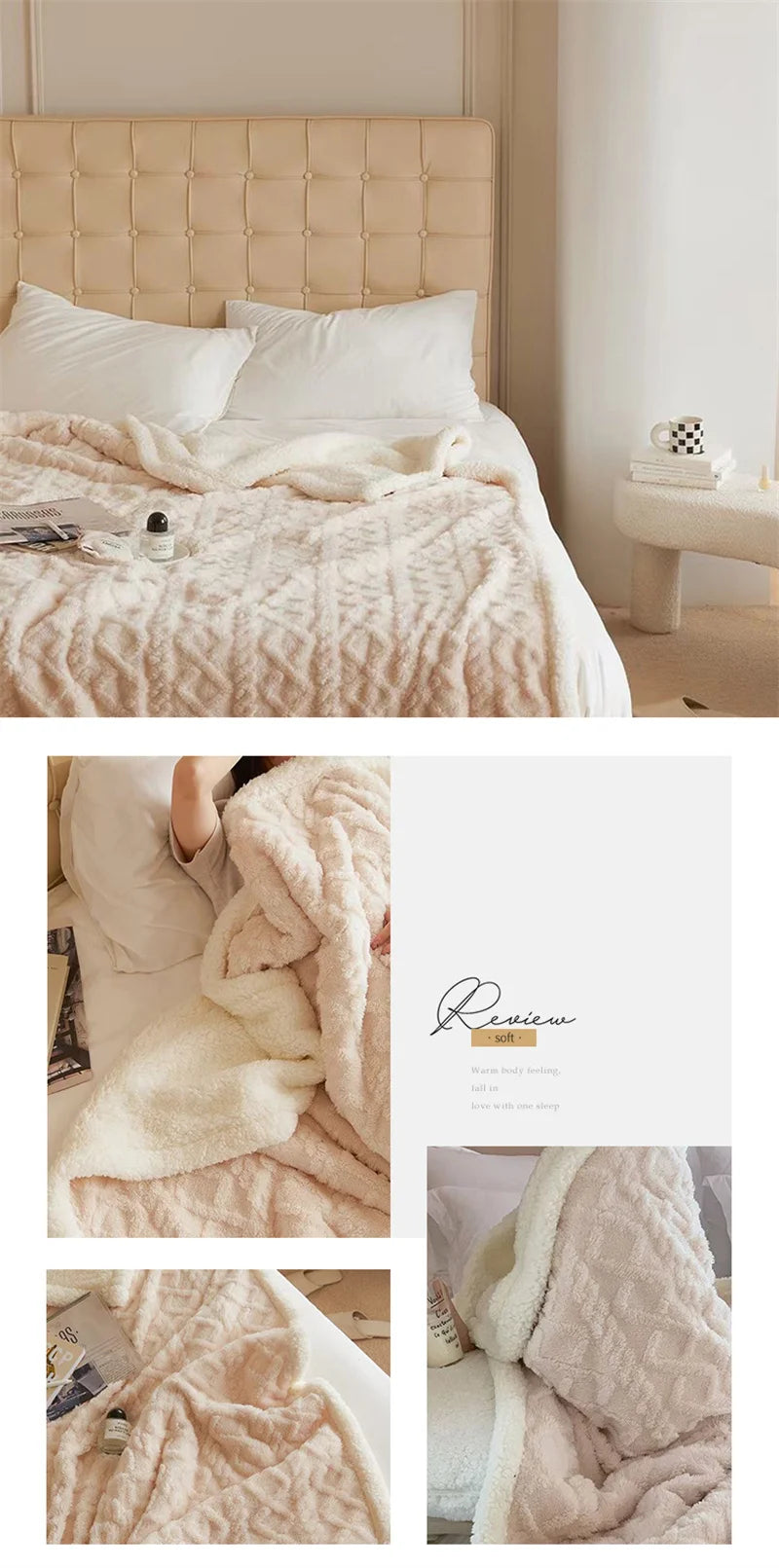 EJVS™ Super Soft Cozy Throw Blanket