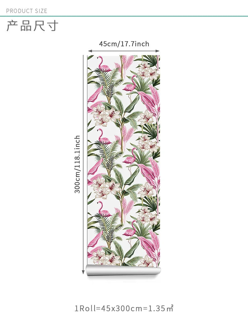 EJVS™ Peel & Stick Botanical Wall Mural