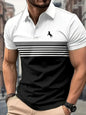 EJVS™ 3D Horse Print Golf Shirt