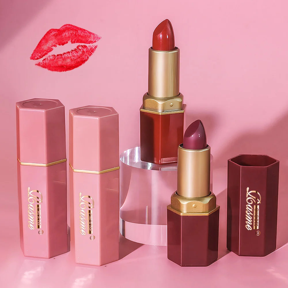 EJVS™ 6 Colors Gold Bar Lipstick