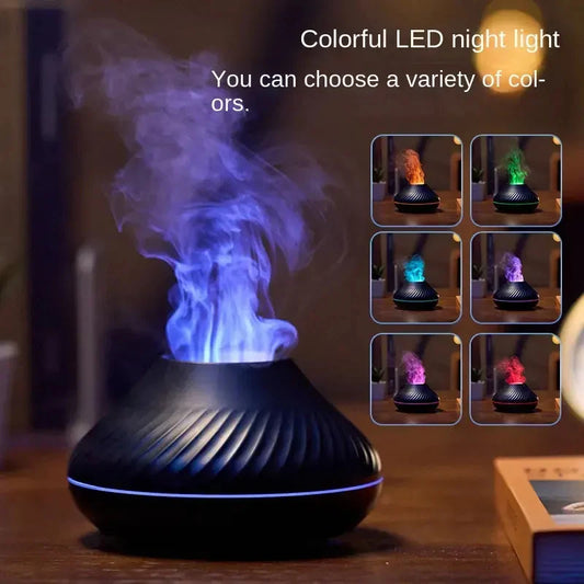 EJVS™ Flame Aroma Diffuser 7-Color LED