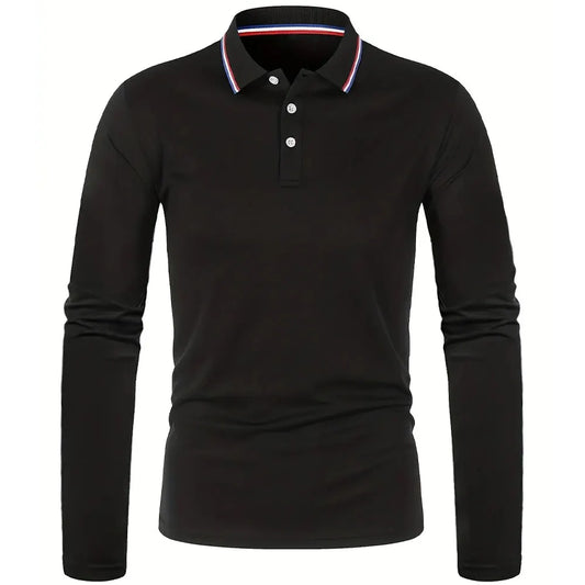 EJVS™ Long Sleeved Polo T-Shirt