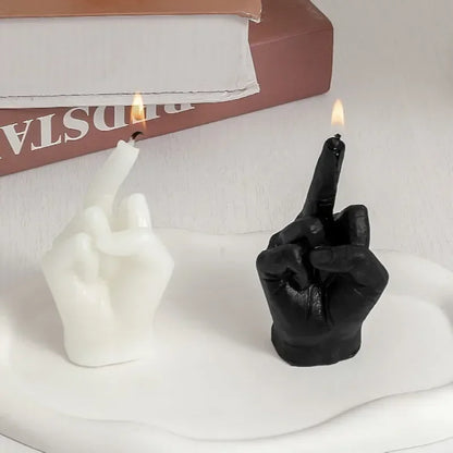 EJVS™  Middle Finger Shaped Scented Candles