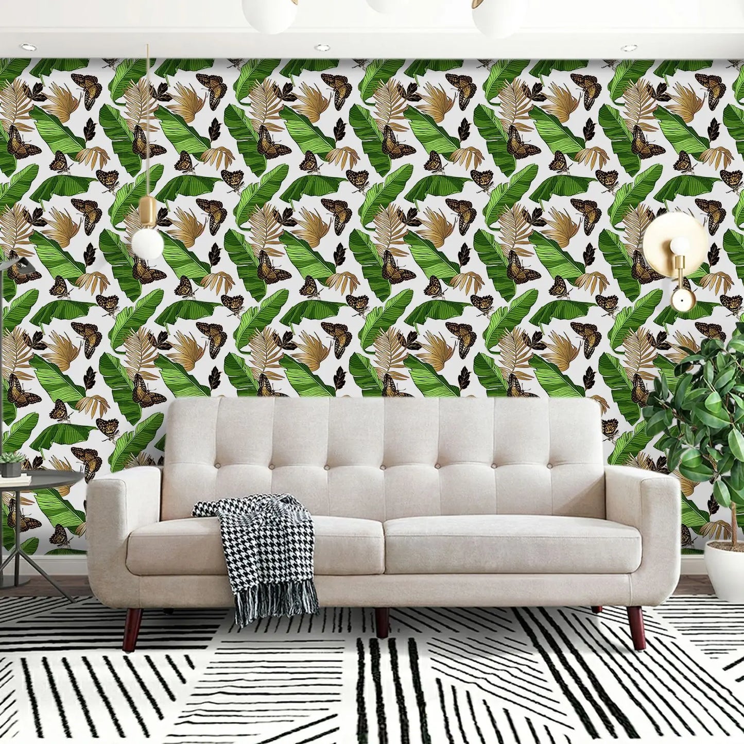 EJVS™ Peel & Stick Botanical Wall Mural