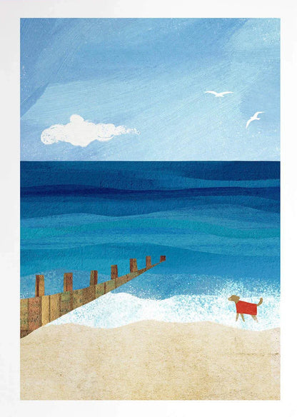 EJVS™ Summer Beach Canvas Wall Art