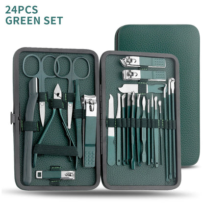 EJVS™ Green Pedicure Clipper Set