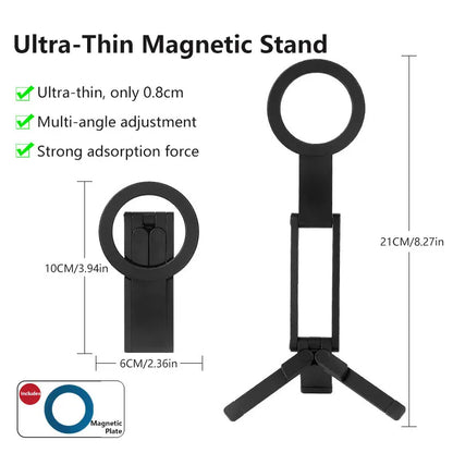 EJVS™ Magnetic Phone Holder Tripod