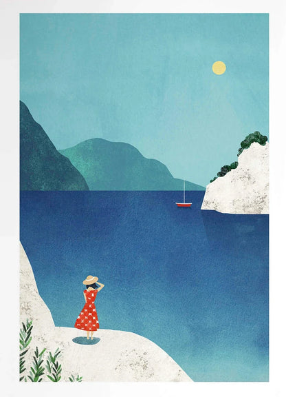 EJVS™ Summer Beach Canvas Wall Art