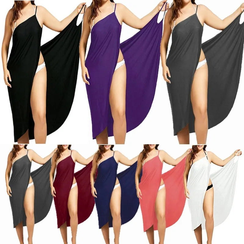 EJVS™  Warp Paleo Backless Crossover Swimsuit