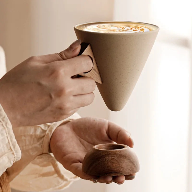 EJVS™ Exquisite Ceramic Latte Cup