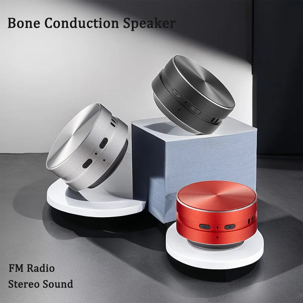 EJVS™  Bone Conduction Speaker Wireless Bluetooth - With Call FM Radio