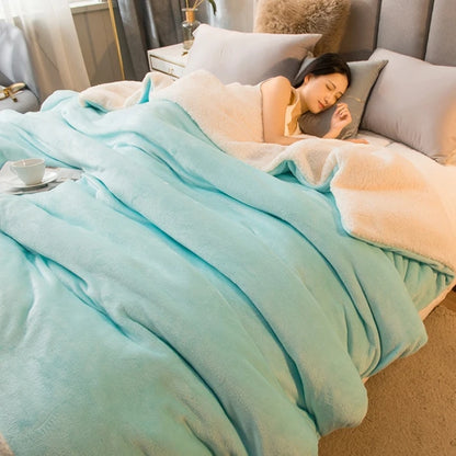 EJVS™ Warm Wool Bed Blanket