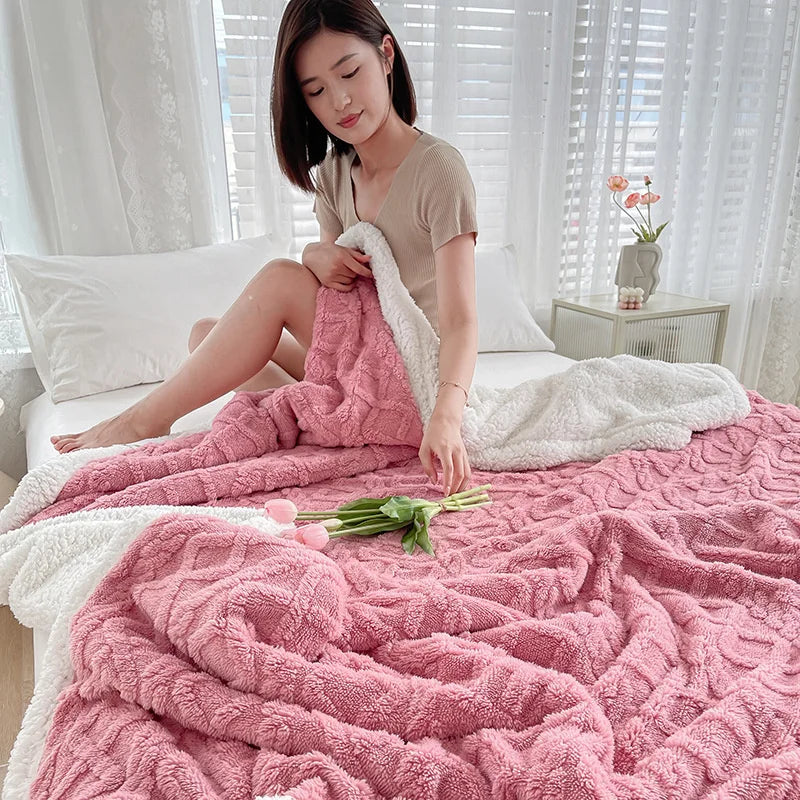 EJVS™ Super Soft Cozy Throw Blanket