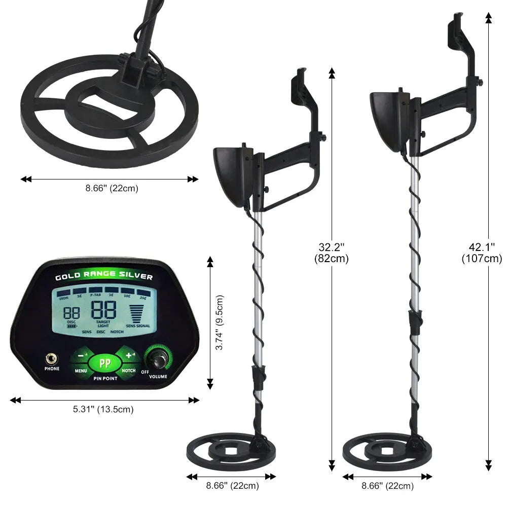 EJVS™ MD-4090 Professional Metal Detector