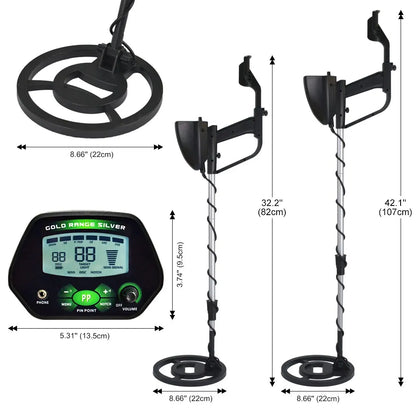 EJVS™ MD-4090 Professional Metal Detector