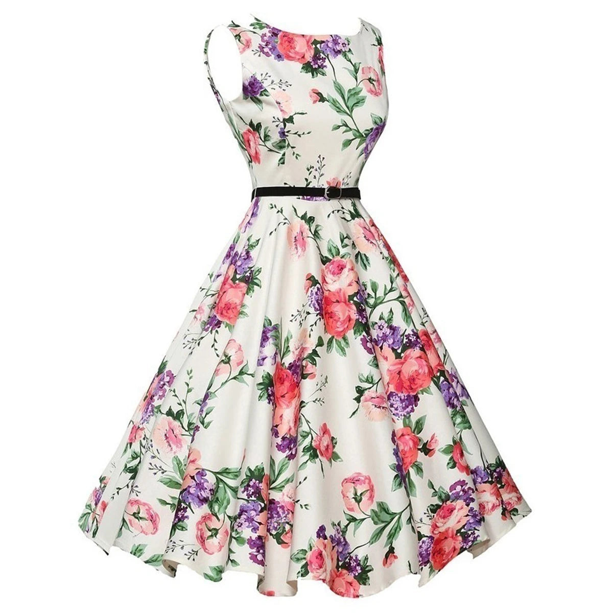 EJVS™  Summer Vestidos Floral Dress